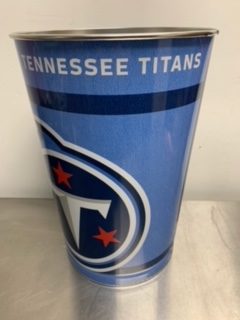 Tennessee Titans 15 Waste Basket 
